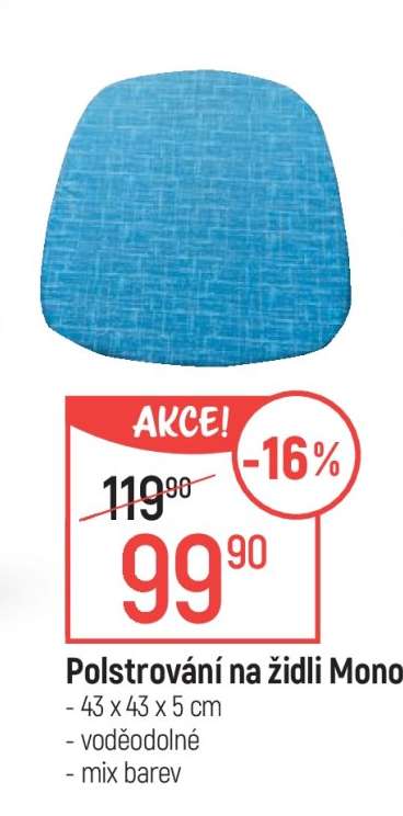 Polstrování na židli Mono