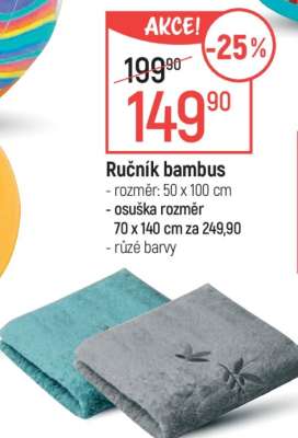 Ručník bambus