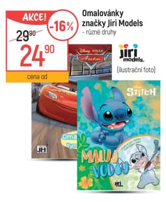 Omalovánky značky Jiri Models