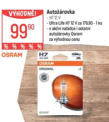 Autožárovka Osram H7 12 V