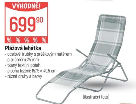 Plážová lehátka