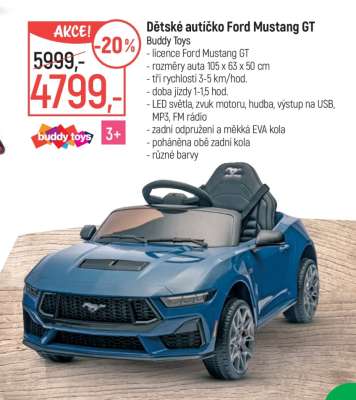 Dětské autíčko Ford Mustang GT