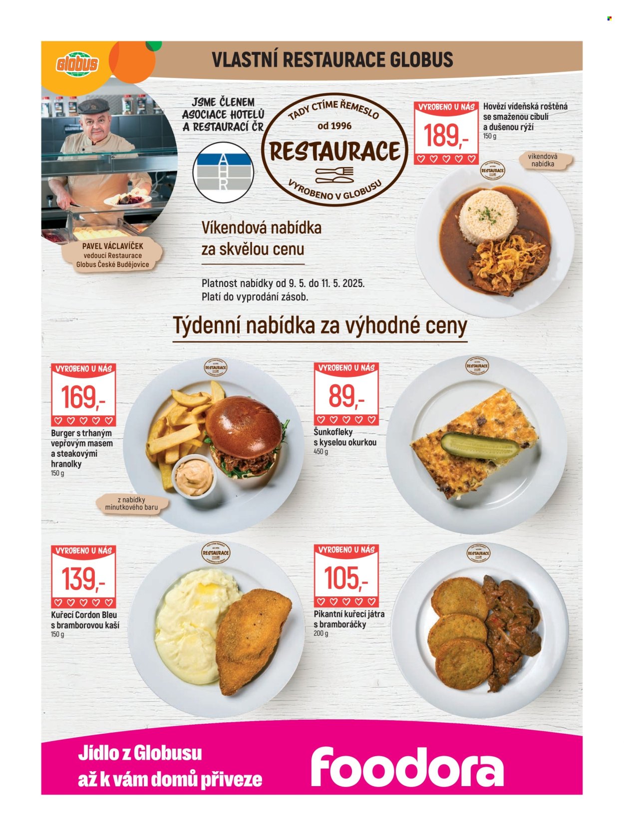 Leták Globus - 7.5.2025 - 13.5.2025. Strana 1