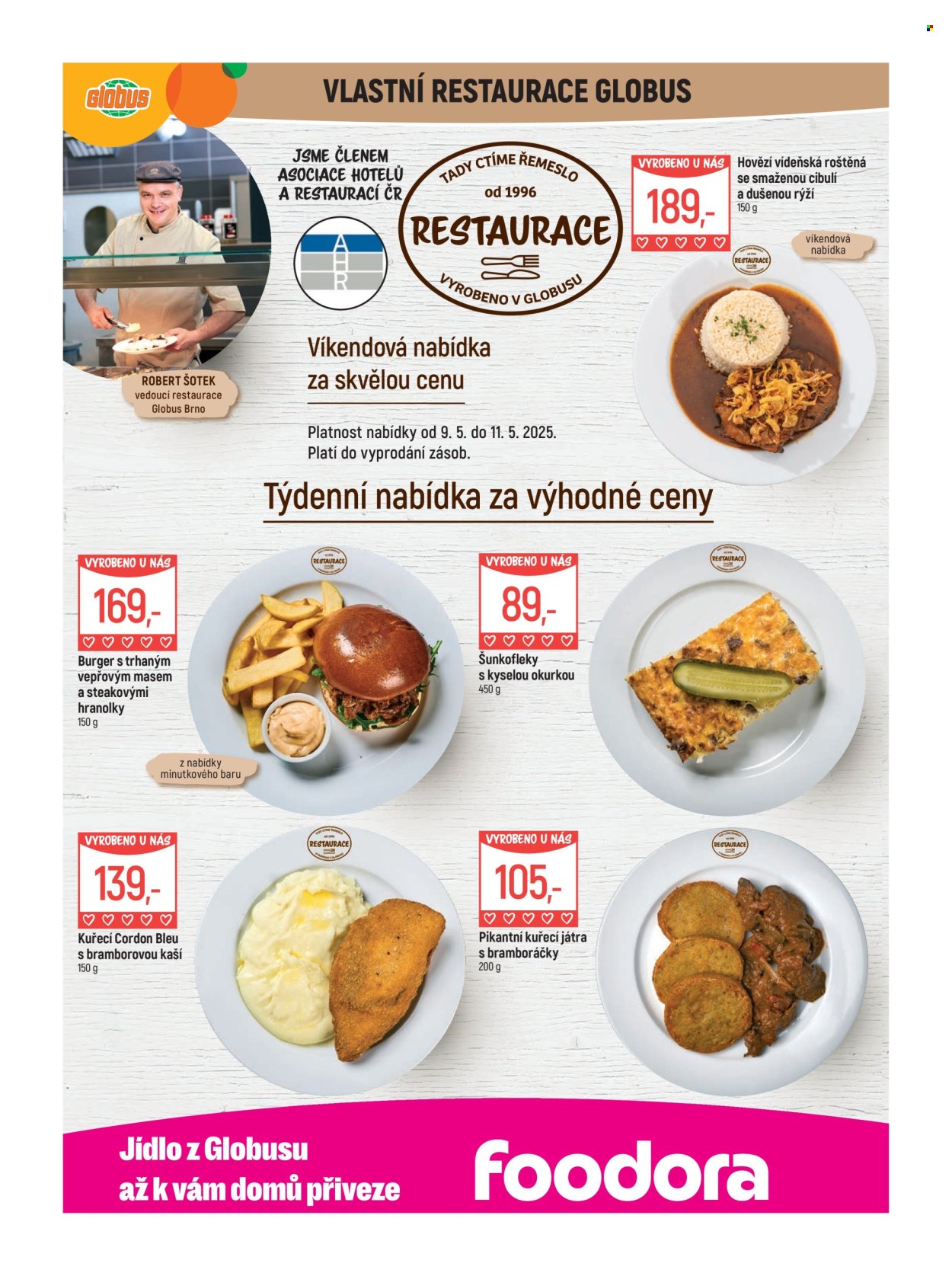 Leták Globus - 7.5.2025 - 13.5.2025. Strana 1