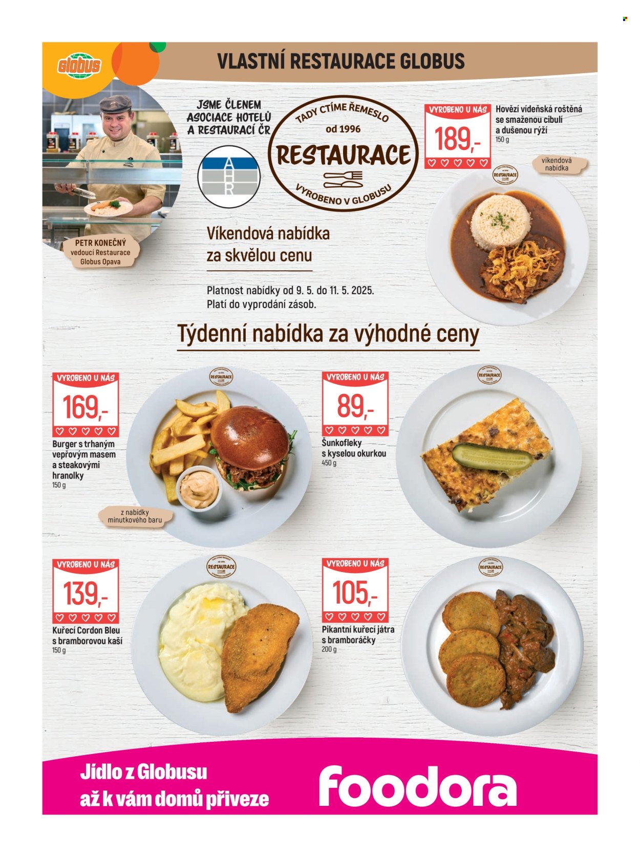 Leták Globus - 7.5.2025 - 13.5.2025. Strana 1