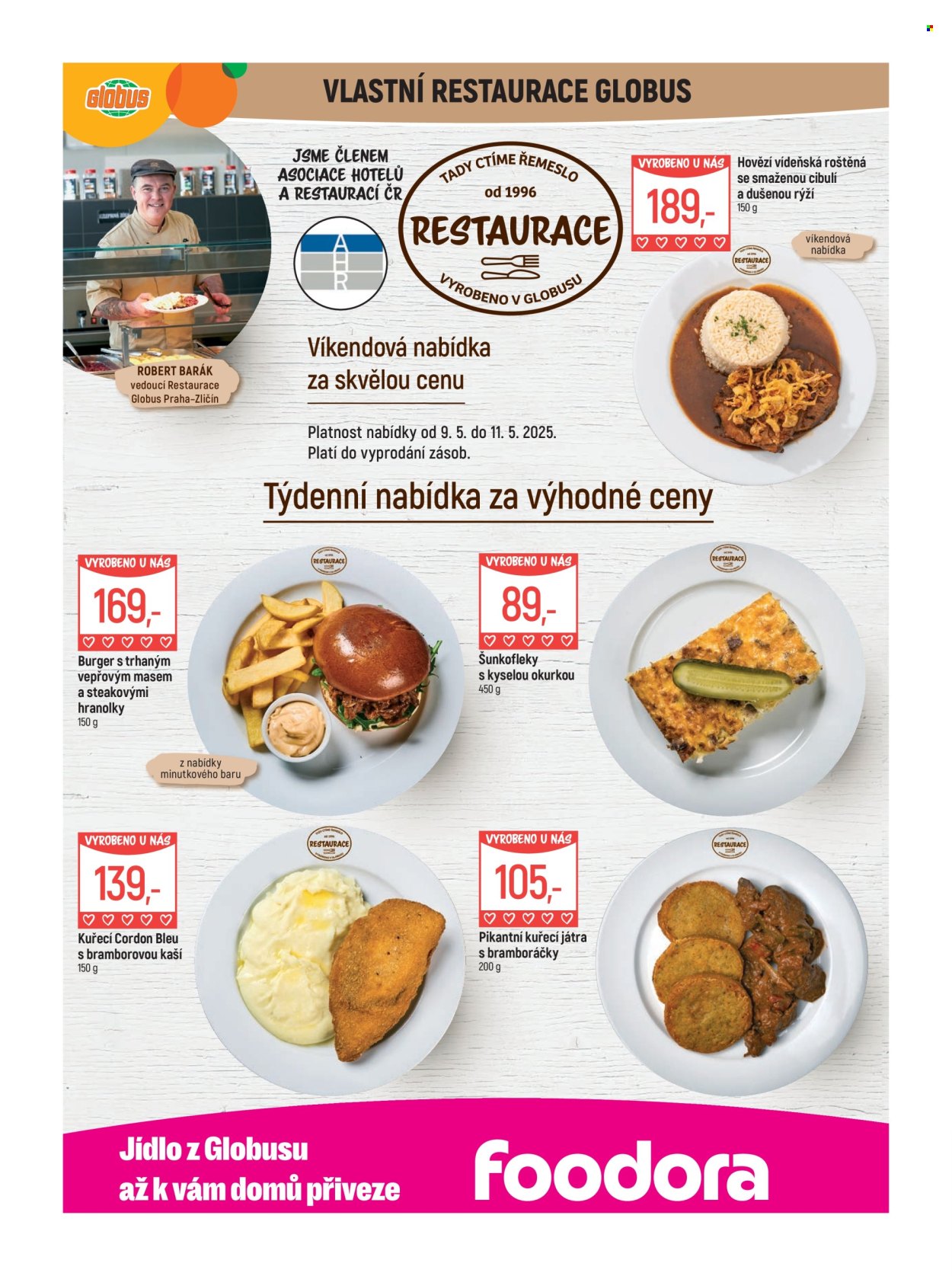 Leták Globus - 7.5.2025 - 13.5.2025. Strana 1
