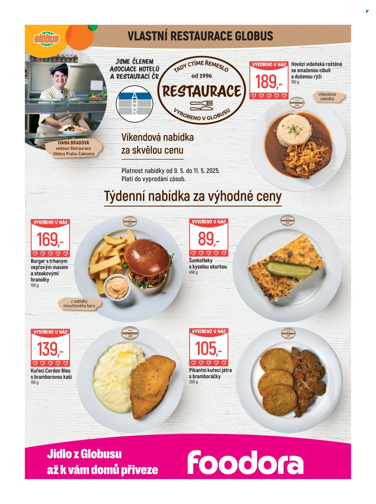 Leták Globus - 7.5.2025 - 13.5.2025. Strana 1