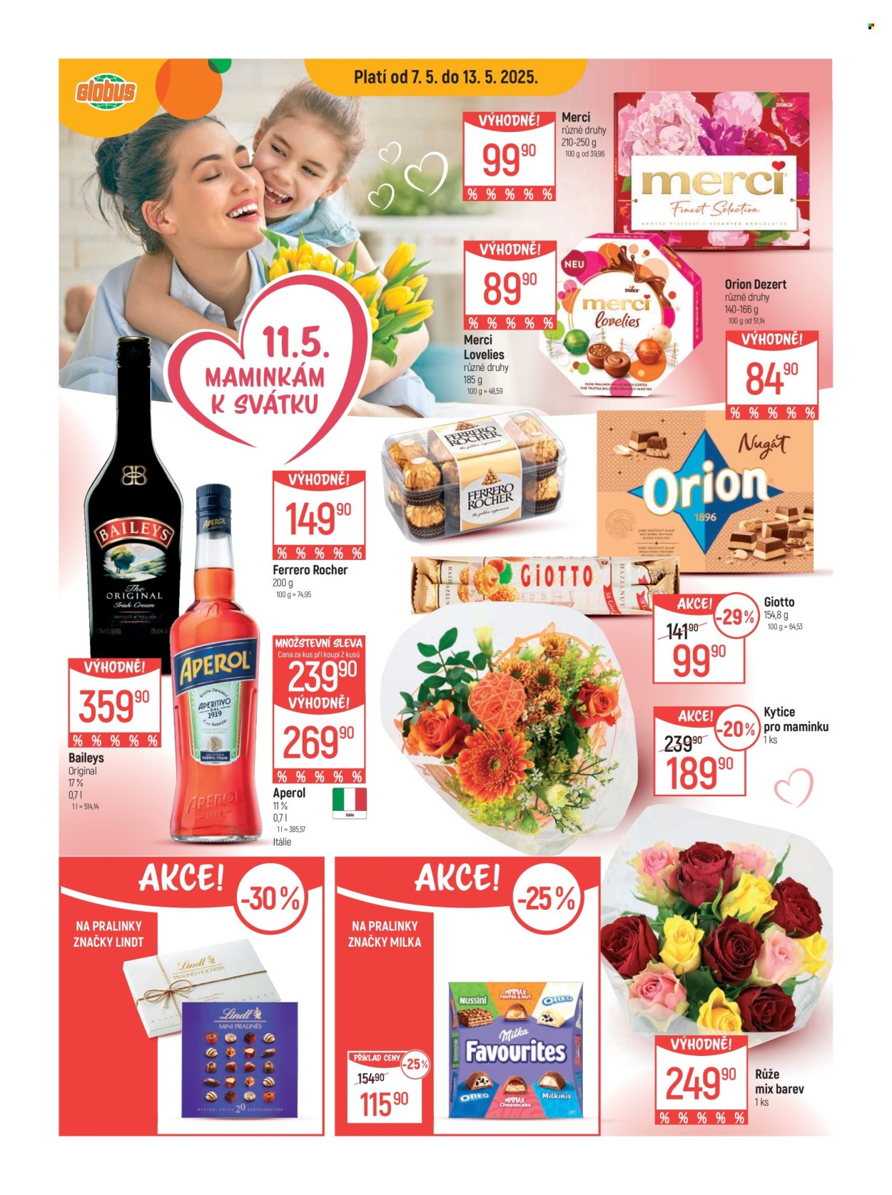Leták Globus - 7.5.2025 - 13.5.2025. Strana 1