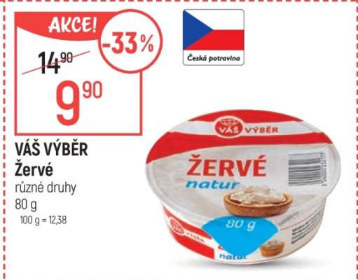 Váš výběr Žervé