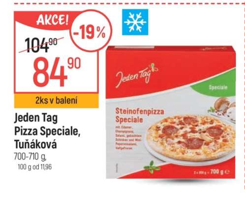 Jeden Tag Pizza Speciale, Tuňáková