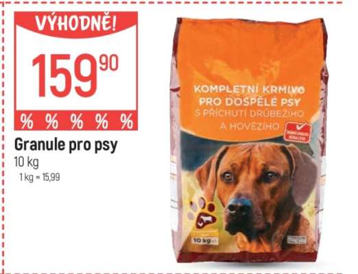 Granule pro psy
