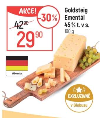 Goldsteig Ementál 45 % t. v s.