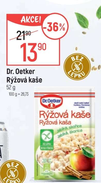 Dr. Oetker Rýžová kaše