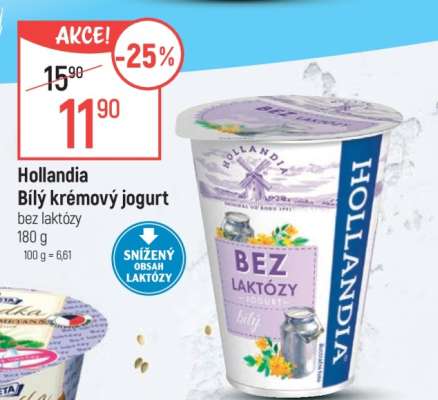Hollandia Bílý krémový jogurt