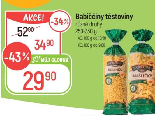 Babiččiny těstoviny