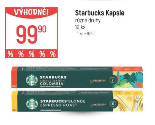 Starbucks kapsle