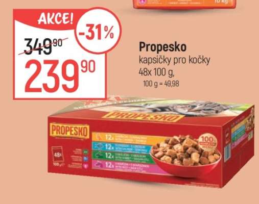 Propesko kapsičky pro kočky