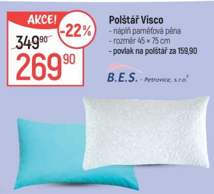 Polštář Visco