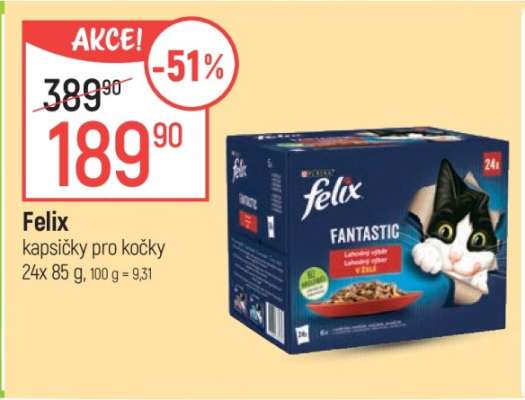Felix kapsičky pro kočky