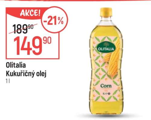 Olitalia Kukuřičný olej