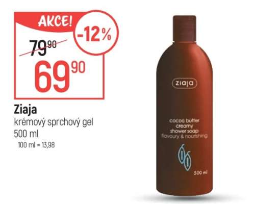 Ziaja krémový sprchový gel