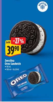 Zmrzlina Oreo Sandwich