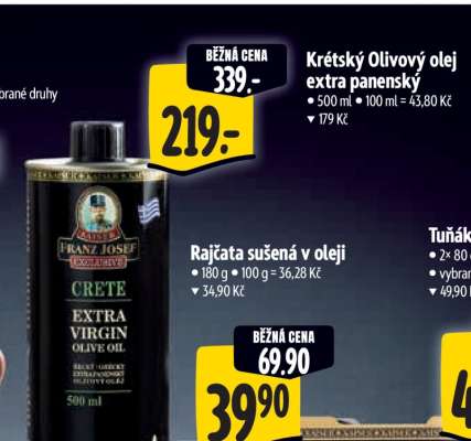 Krétský Olivový olej extra panenský
