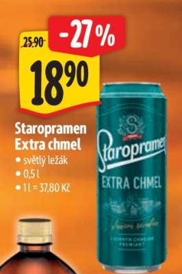 Staropramen Extra Chmel