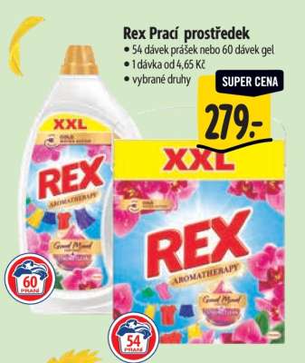 Rex prací prostředek
