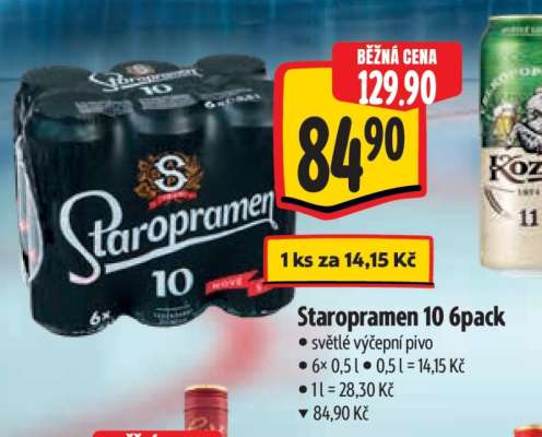 Staropramen 10 6pack