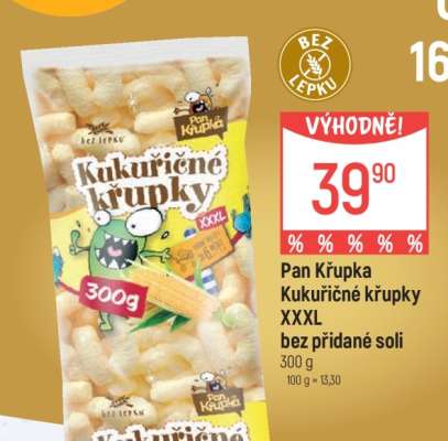 Pan Křupka Kukuřičné křupky XXXL