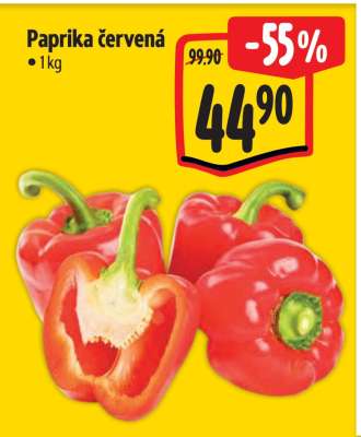 Paprika červená
