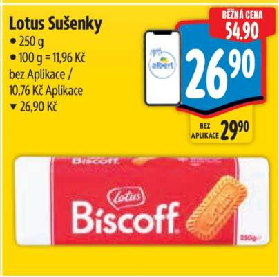 Lotus sušenky