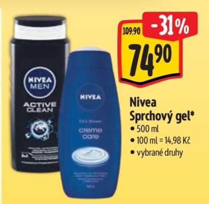 Nivea sprchový gel