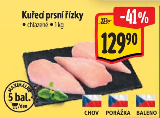 Kuřecí prsní řízky