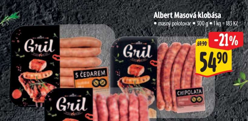 Albert Masová klobása