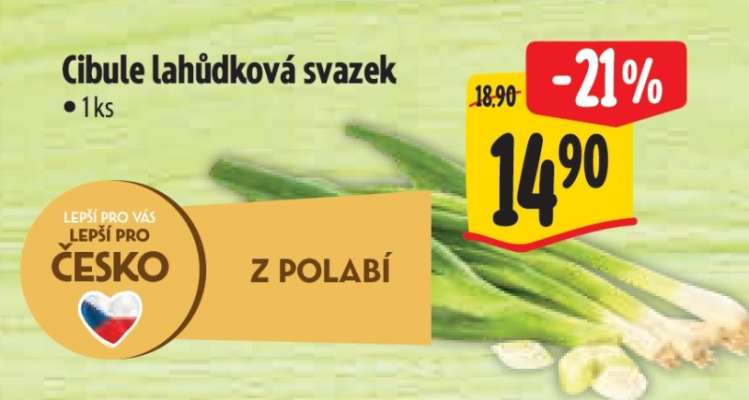 Cibule lahůdková svazek
