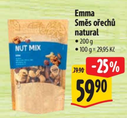Emma Směs ořechů natural