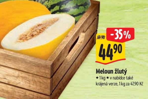 Meloun žlutý
