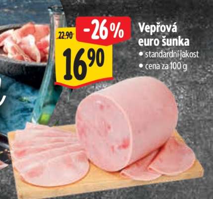 Vepřová euro šunka*