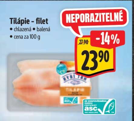 Tilápie filet