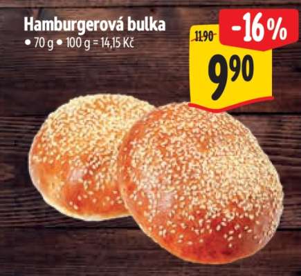 Hamburgerová bulka