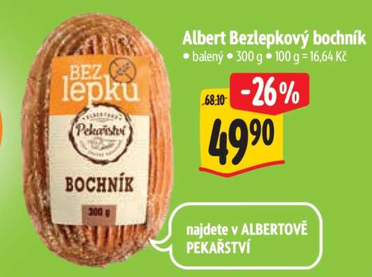 Albert Bezlepkový bochník
