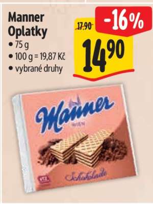 Manner oplatky