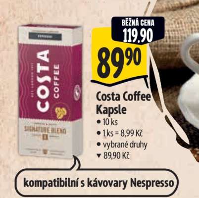 Costa Coffee kapsle
