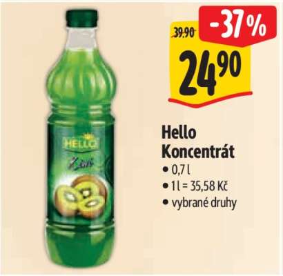 Hello koncentrát