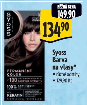 Syoss barva na vlasy
