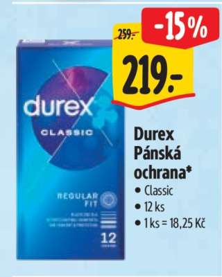 Durex pánská ochrana