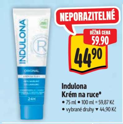 INDULONA krém na ruce