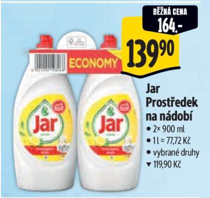 Jar prostředek na nádobí